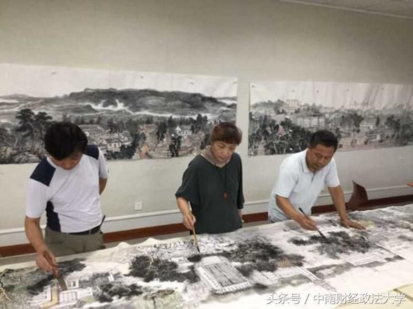 70米画卷首发：恢弘画卷献礼校庆记史抒情