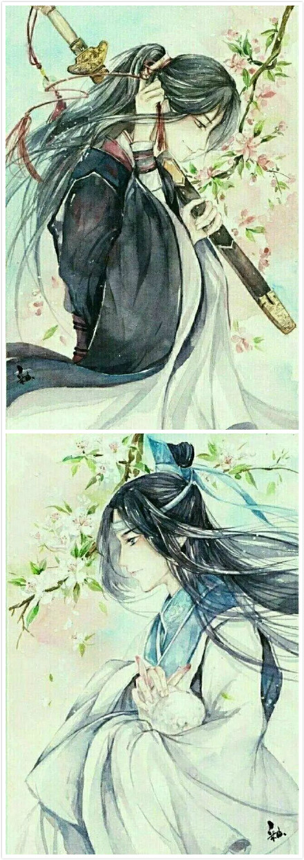 10组魔道祖师情侣头像，太可爱啦！