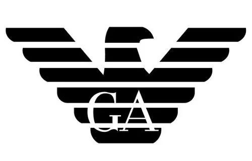 随意优雅阿玛尼,黑色logo尽显神秘魅力