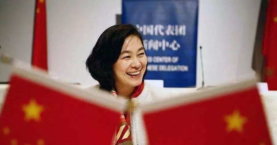 华春莹，一朵美丽的迎春花