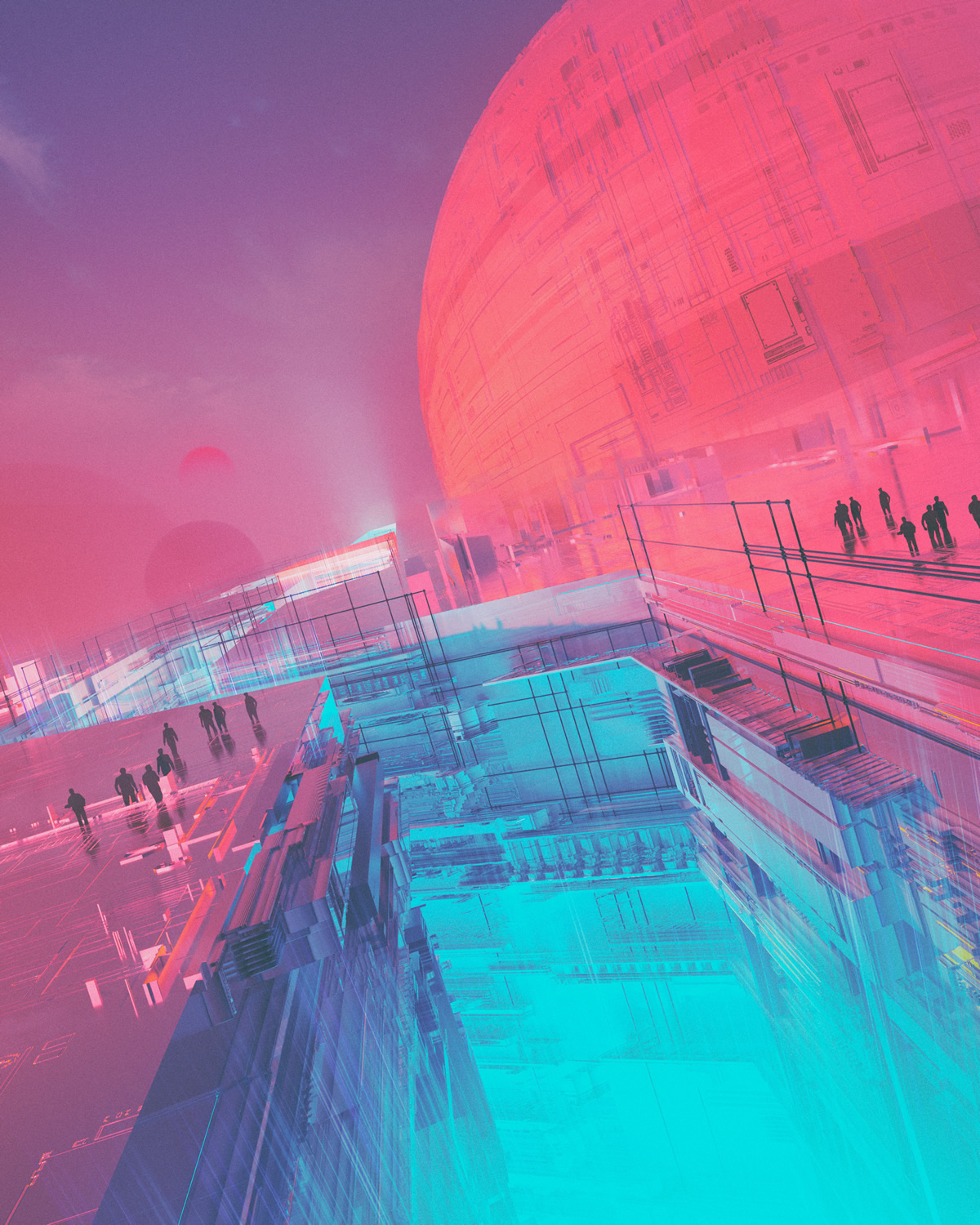 未来科技风设计欣赏