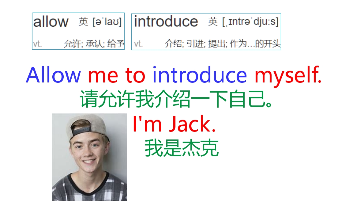 英语口语天天练！实用口语汇总！This is my business card！