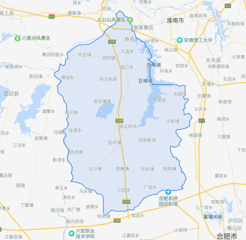 安徽省寿县,古称寿春,曾为楚国都城,国家历史文化名城