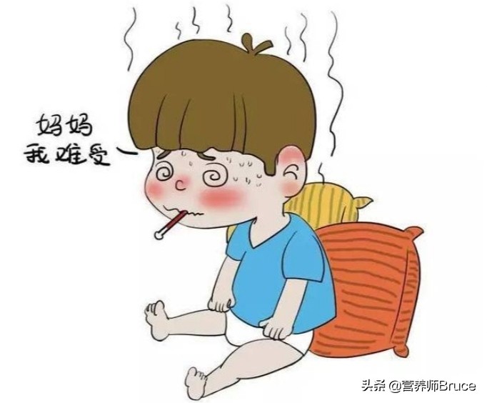 孩子发烧，会不会烧坏脑子？吃什么可以快速退烧？