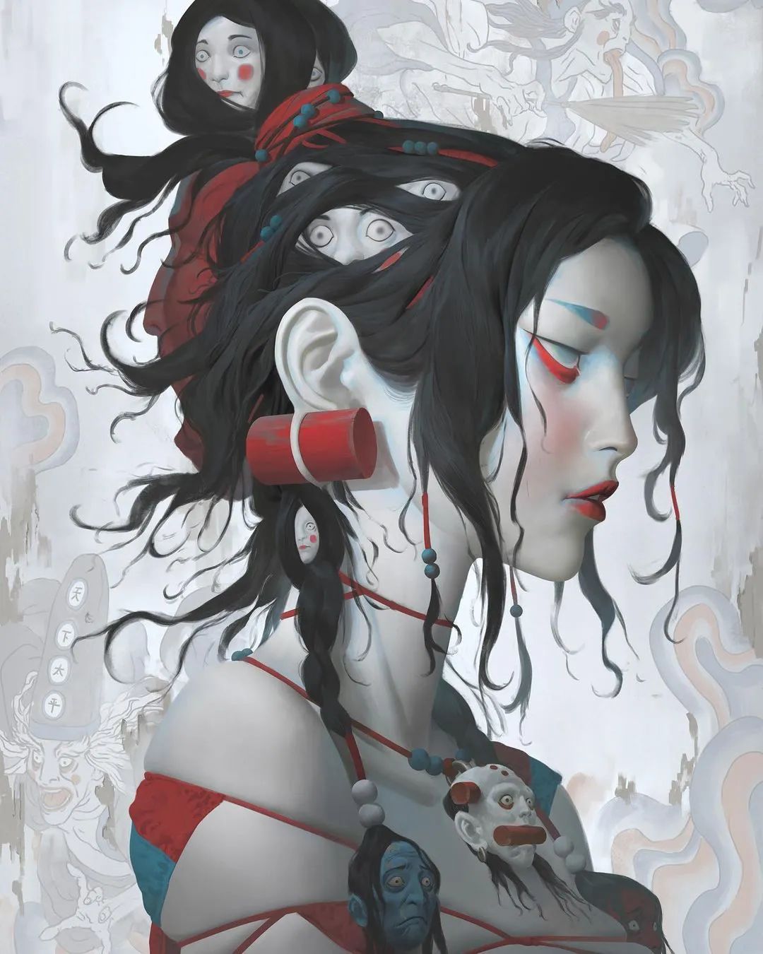 weibo@zeenchin↓ 此处献上大佬账号 ↓《返童》中