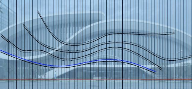 世界杯体育场建筑模型(异形体育馆设计，SU三两下就建模完成)