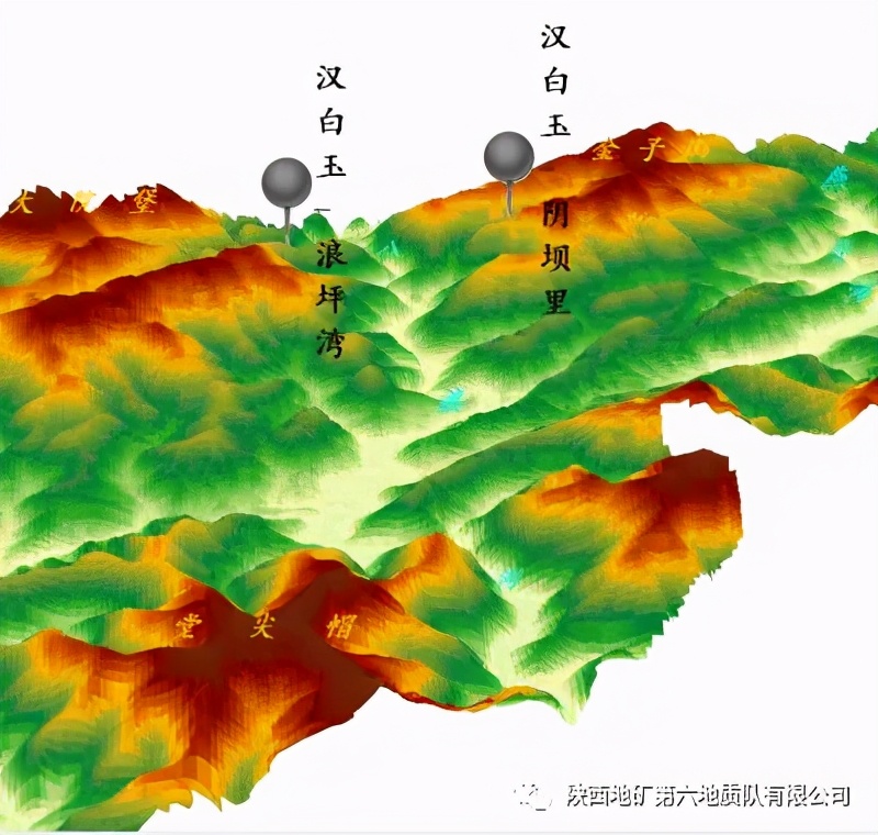 陕西汉中地区的玉石资源，附精美图片，还有详细“藏宝图”