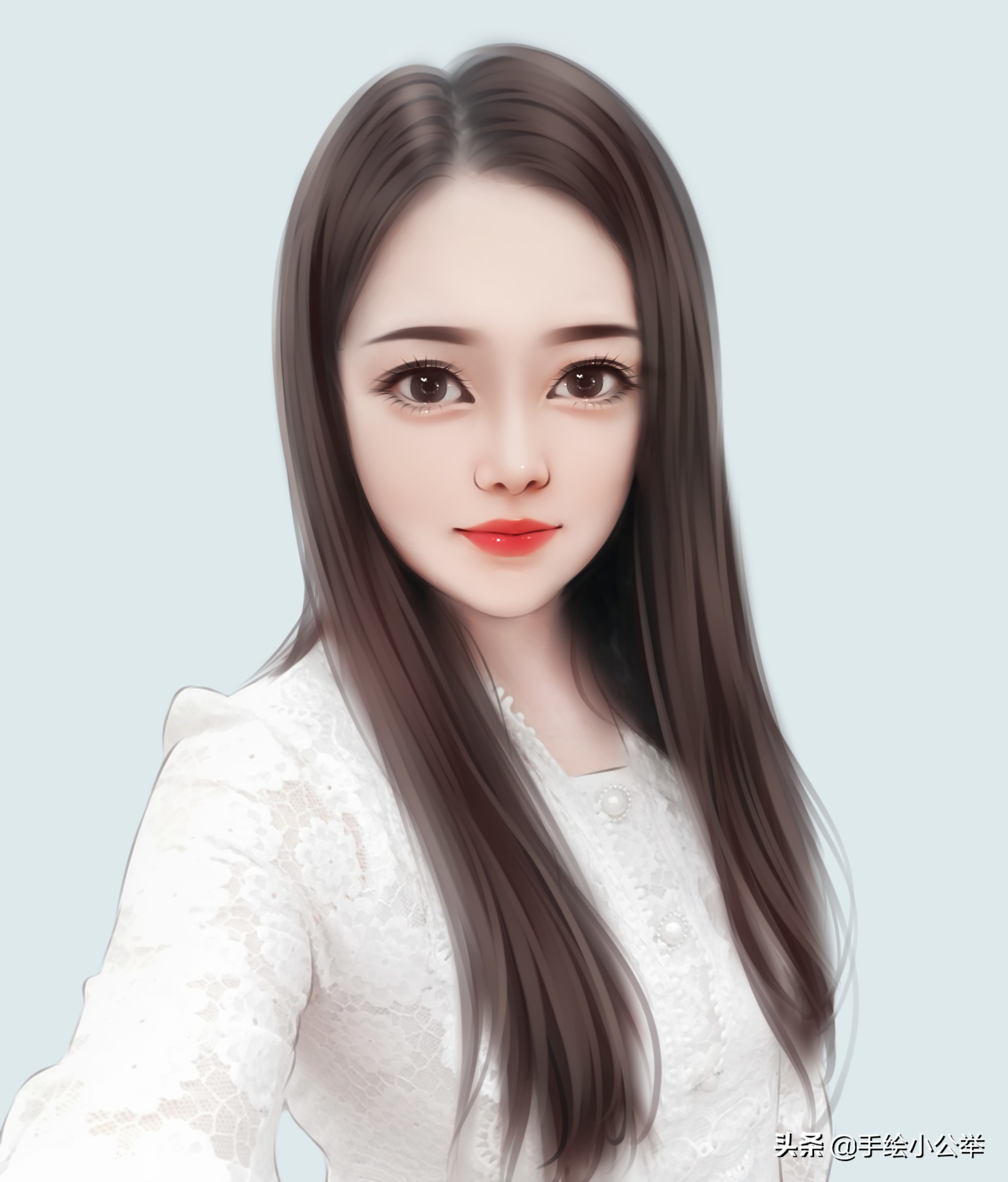2022换新头像,大眼睛手绘漫画头像萌系又萌又可爱的女生头像