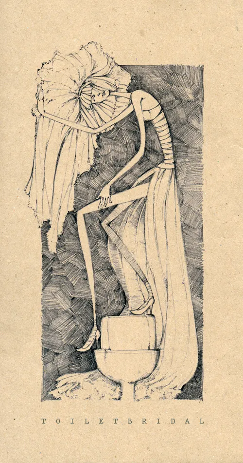 这126张黑白手绘针管笔装饰画送你,临摹绝佳素材
