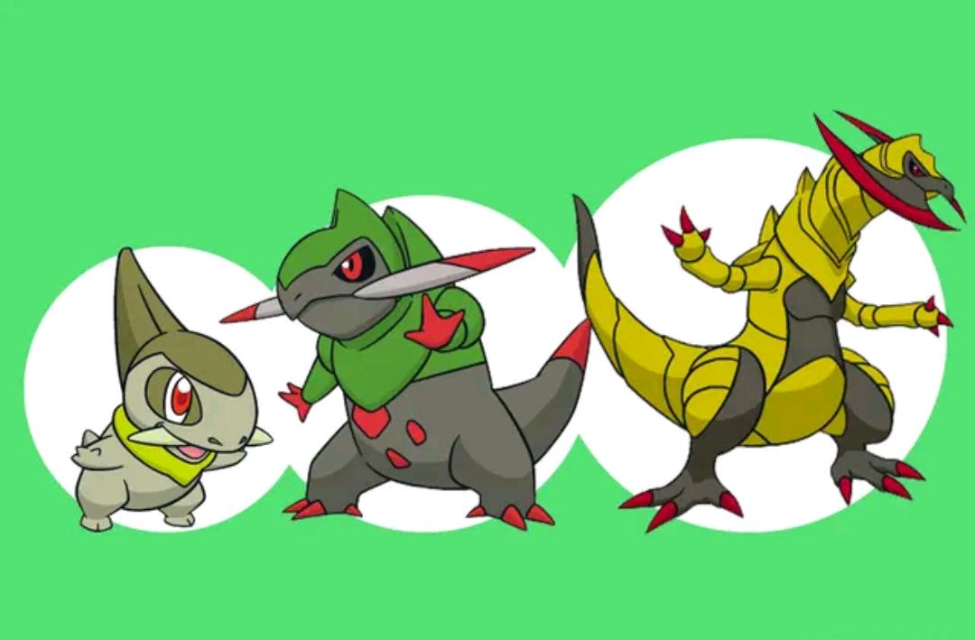 精灵宝可梦:可以进化两次的龙系精灵,集体变强壮,它直接多长头