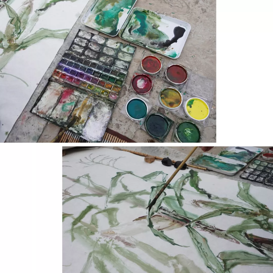 田野畅想曲 | 马顺先的玉米写生