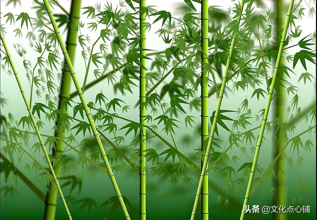 自他以后，竹子便有了灵魂，顽强而坚韧，一首咏物诗气骨铮铮