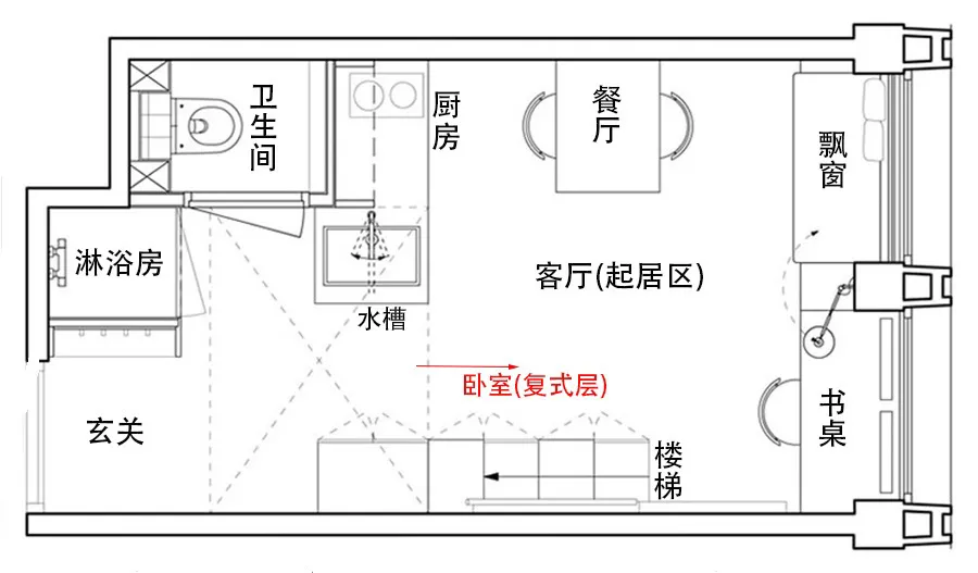 46㎡能住六口人！这5套复式公寓，简直装修爆款教科书