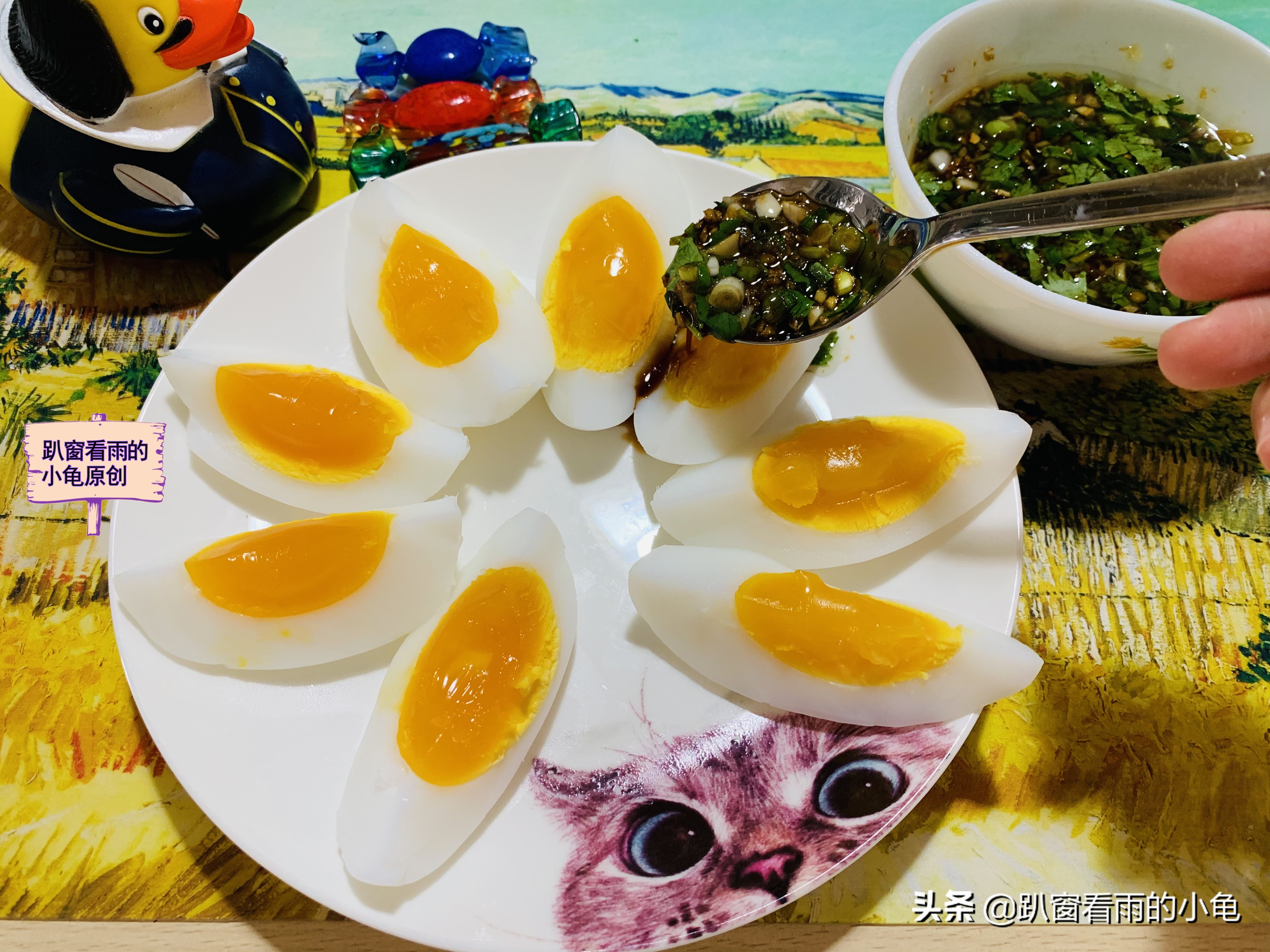 一,凉拌鹅蛋的制作方法