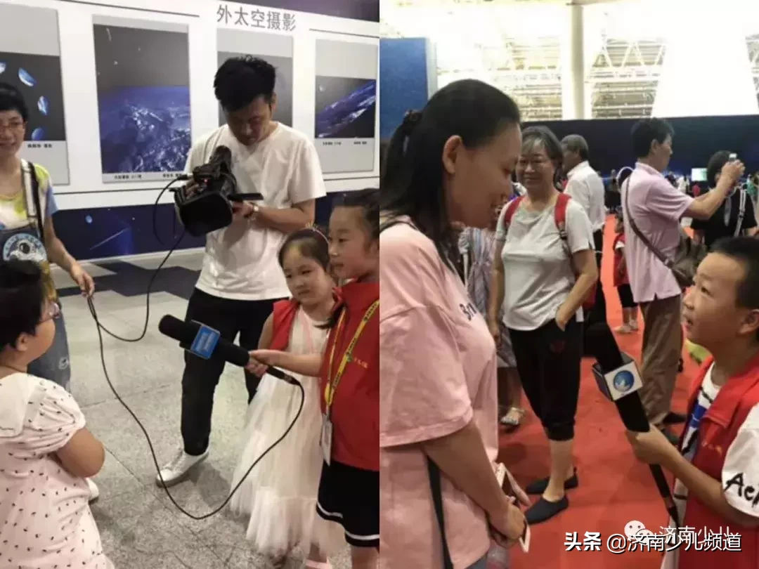 济南广电青少年口才播音班——暑期实践课堂