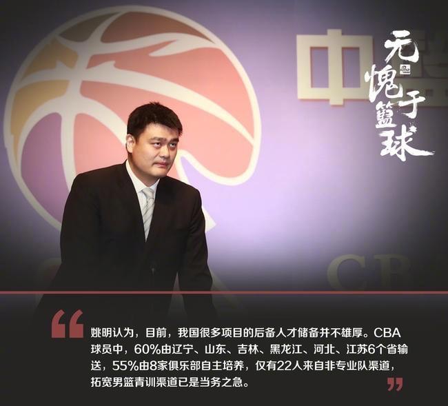 nba为什么不搞青训(姚明：拓宽青训，防止人才断层，网友：进不了职业大部分没有出路)