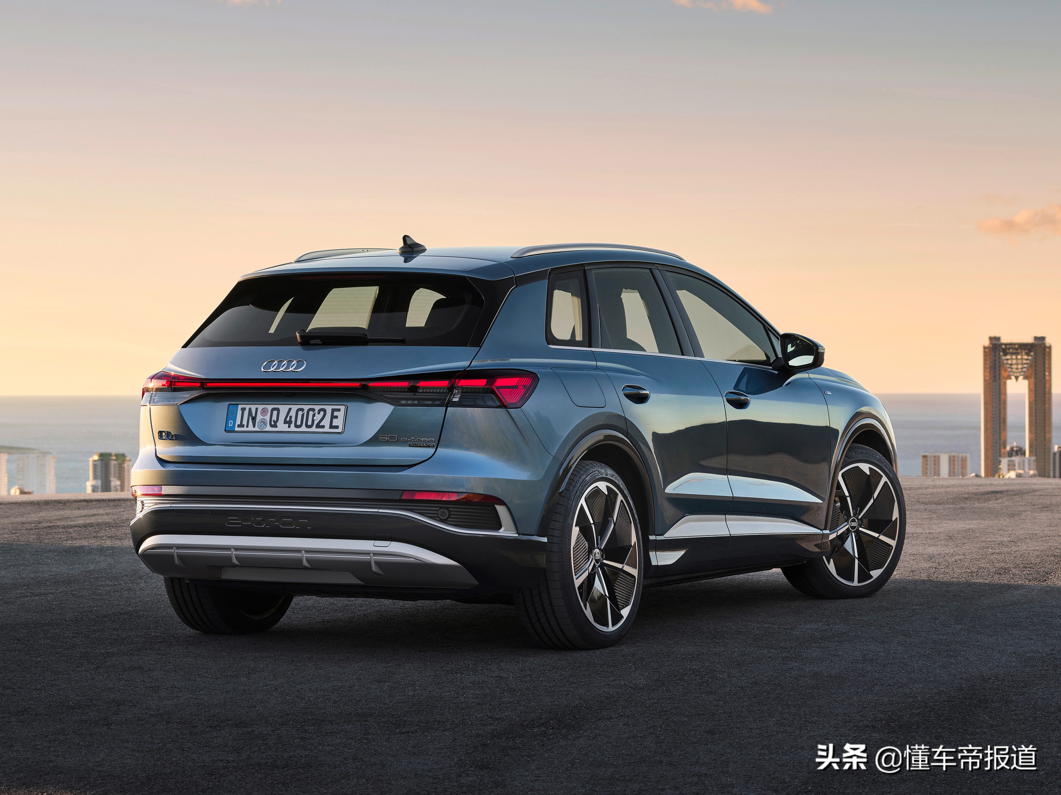 新车 | 最高续航超500公里，对标Model Y！国产奥迪Q4 e-tron实车图