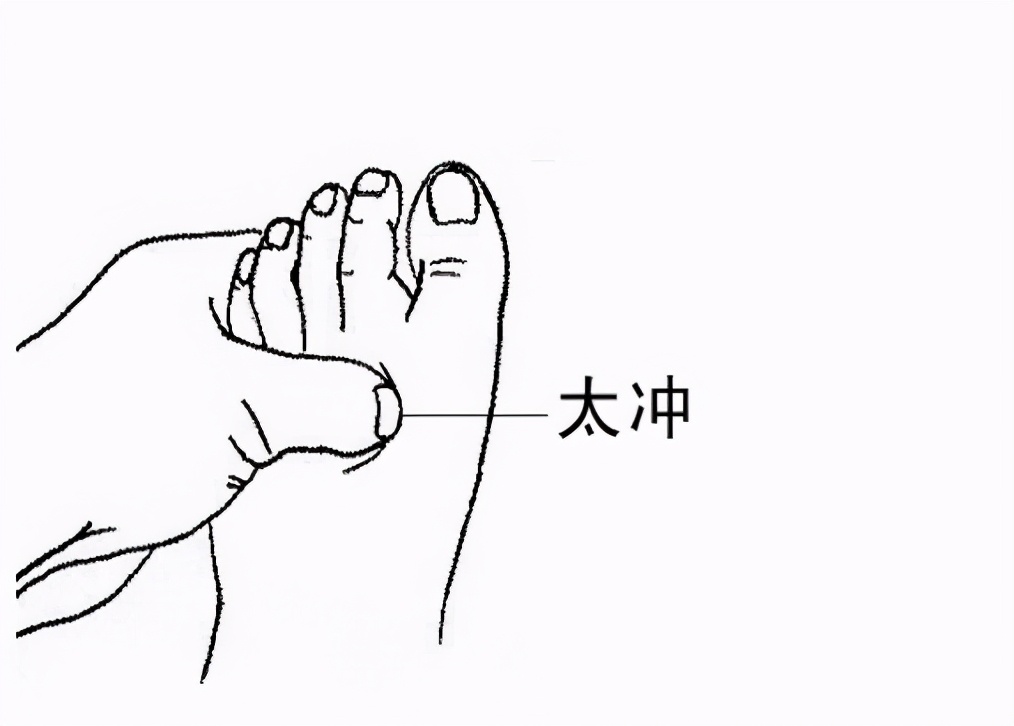 行间的准确位置图作用功效(行间穴) - 行就行