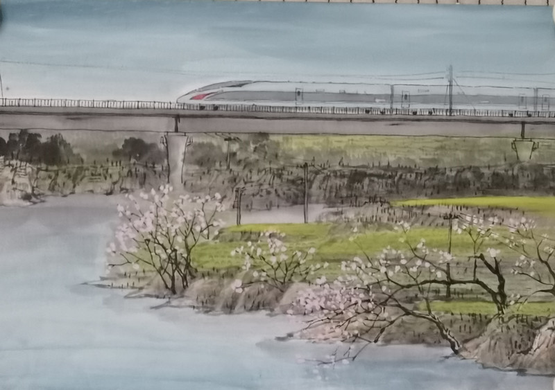 「诗画评析」张国亮的田园诗与山水画