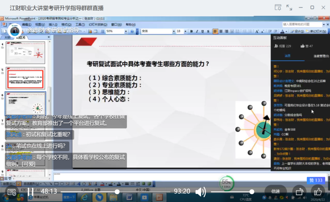 江西文都|江西财经大学考研复试&调剂指导直播讲座在线