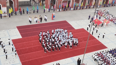 「超燃」洛阳东外第十届运动会开幕式集锦