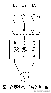 变频器外部主电路与公用直流母线解析