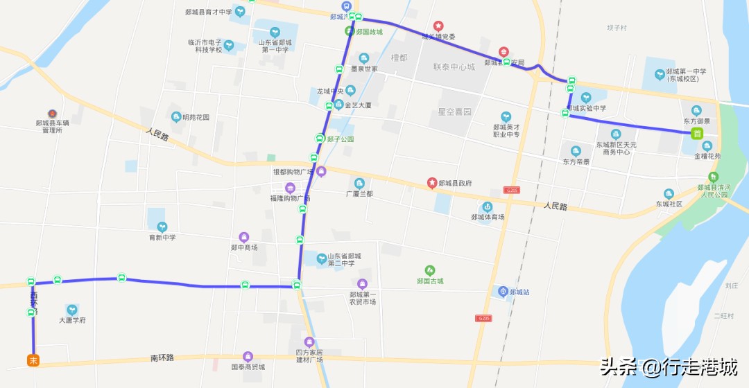 「临沂」郯城公交线路及主要站点（2020年10月更新）