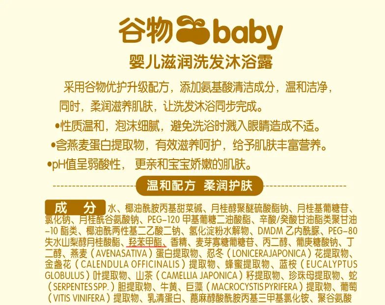 48款寶寶洗發(fā)沐浴露評測（上）：44款含有需注意的成分