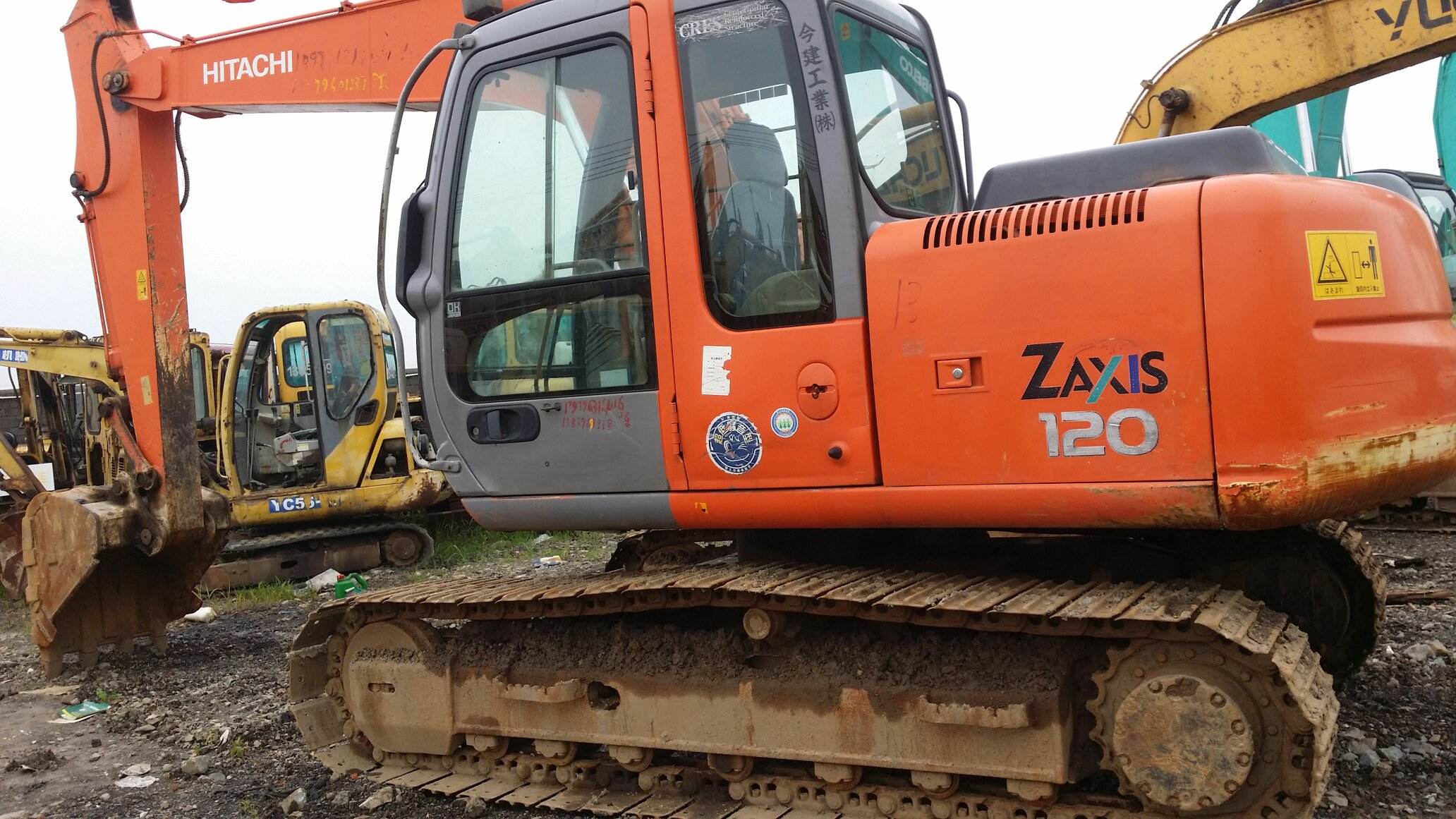 六,日立zx120挖掘机