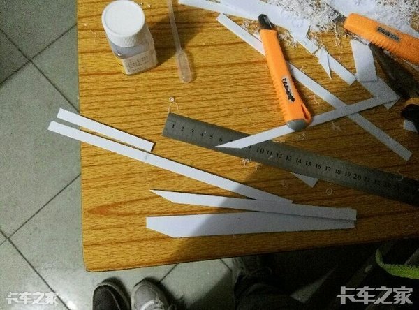 自己动手制作挂车模型，这就是我爱卡车的方式