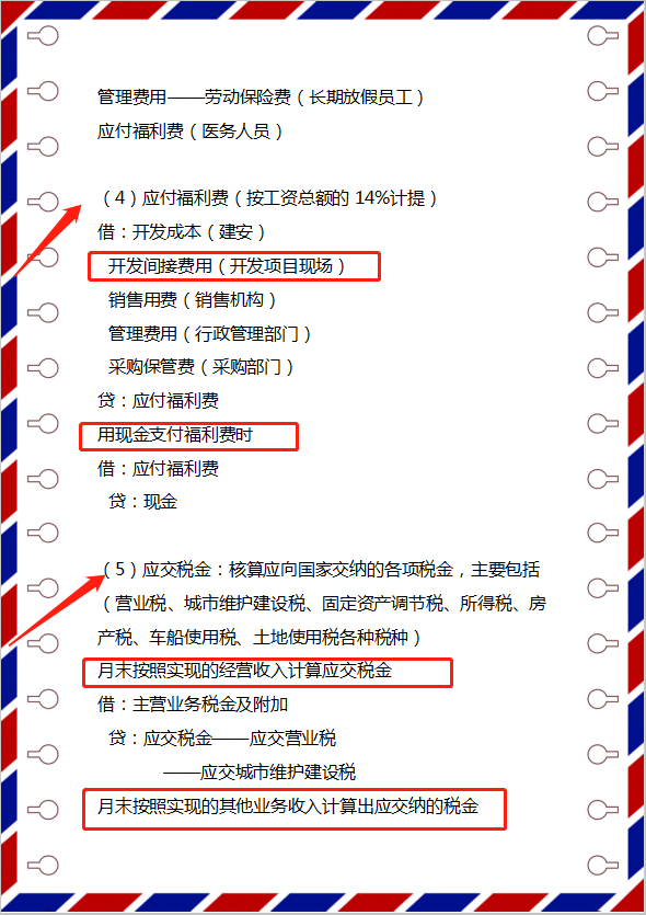 太全啦！从没见过这么清晰的房地产账务处理资料汇总，简单又好记