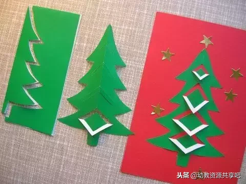 叮咚~你们要的「圣诞节手工贺卡」上线啦!快来看看吧~