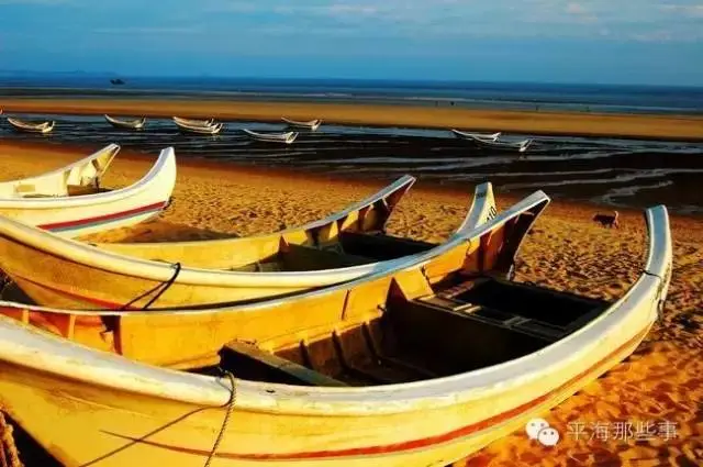 大海,沙滩,晚霞,发现平海风光意外之美…