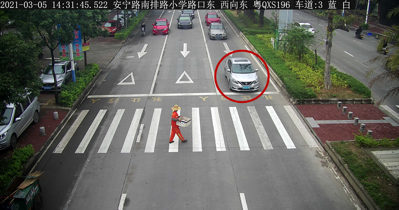 交通违法曝光！