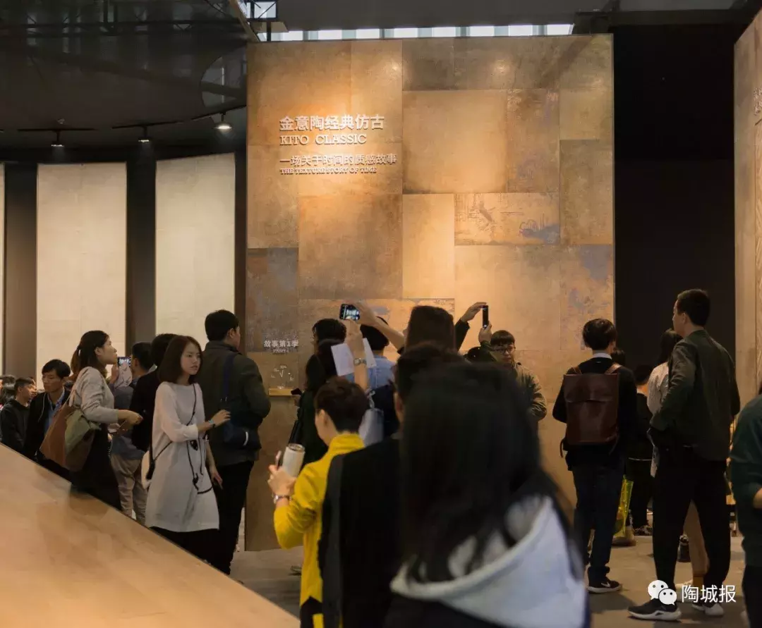 诺贝尔、新明珠、鹰牌2086、蒙娜丽莎……广州设计周，陶企人气很旺