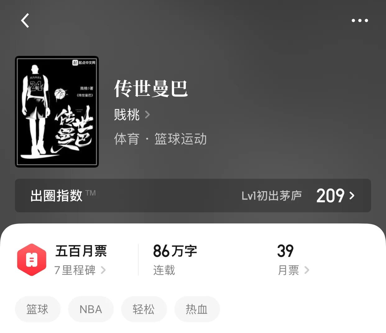 几本篮坛小说，在故事中我们看不到逝去，看到的是重新的辉煌