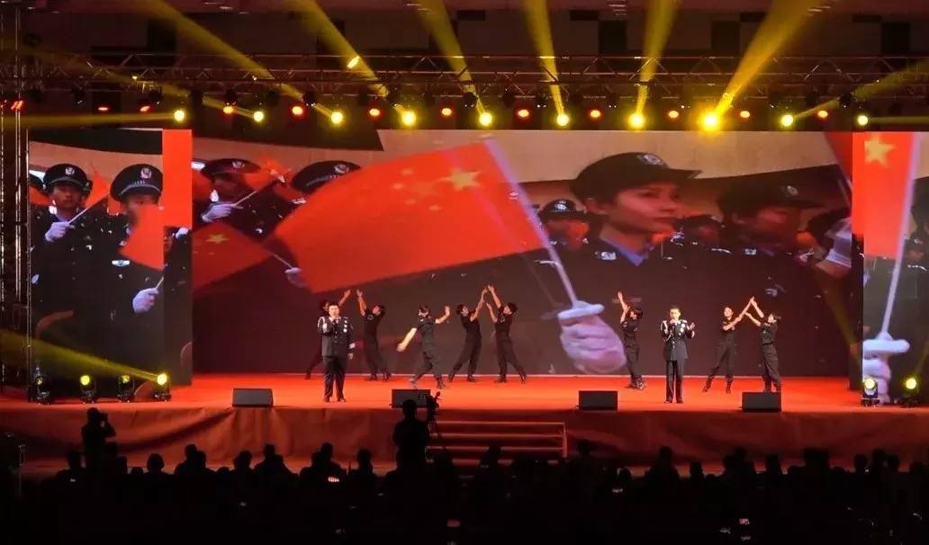 我们的甘肃警察职业学院70华诞啦！