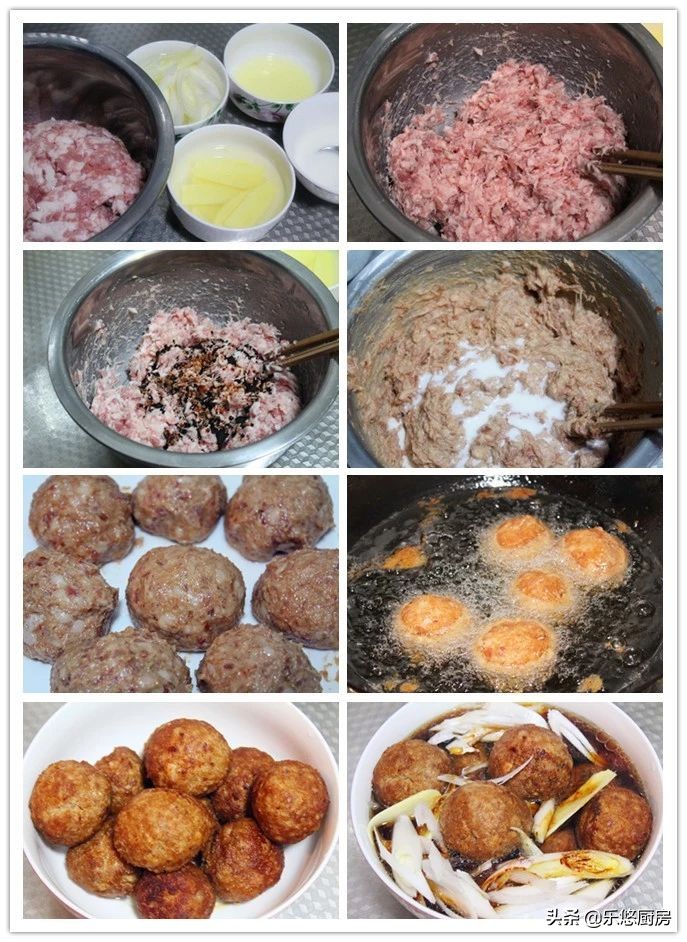 肉丸子的做法,肉丸子的做法和配料