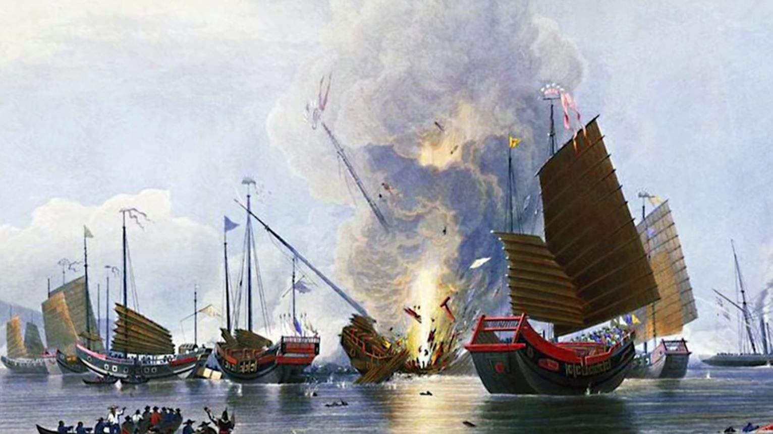 1840年,英国发动第一次鸦片战争,以大炮轰开了晚清中国的大门,从此