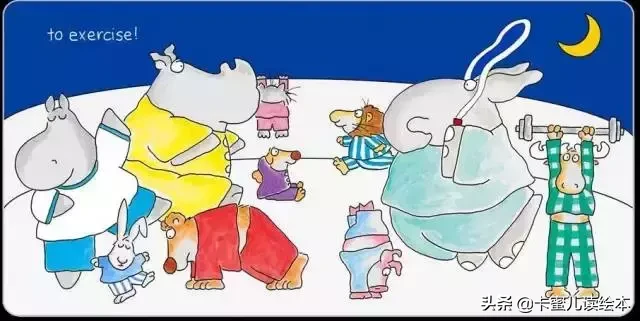 英文有声绘本《The Going To Bed Book》上床睡觉啦