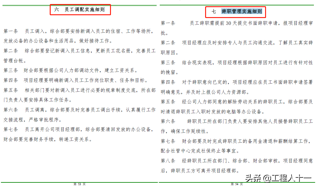 800页国企工程项目管理制度汇编及实施细则，少投入，大效益