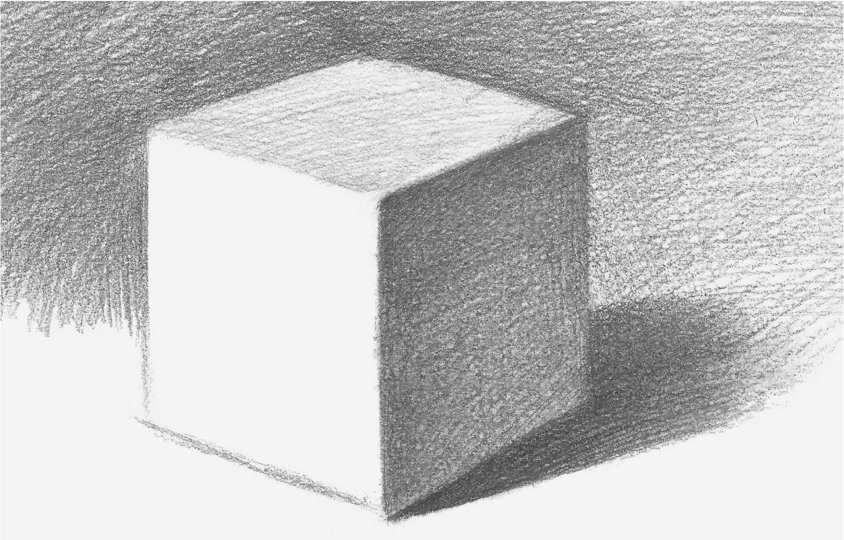 素描几何形体画法:分步骤图解教你画3种常见几何体,收藏学习