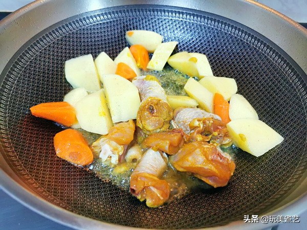 咖喱,咖喱雞肉土豆的做法