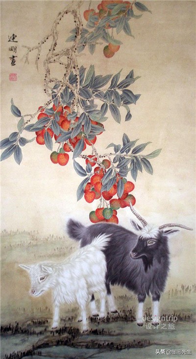 精选100幅画羊美图供大家学习收藏
