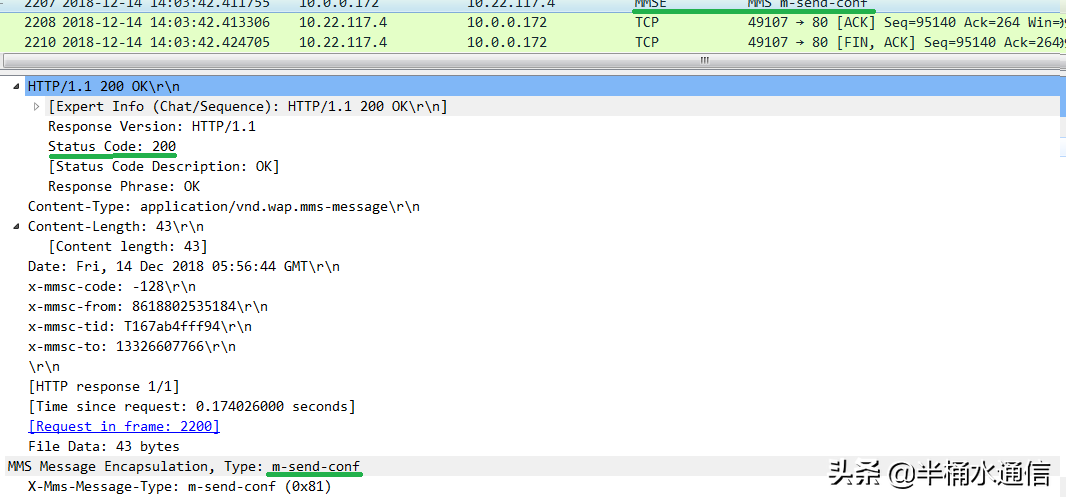 LTE 网络下彩信收发流程分析