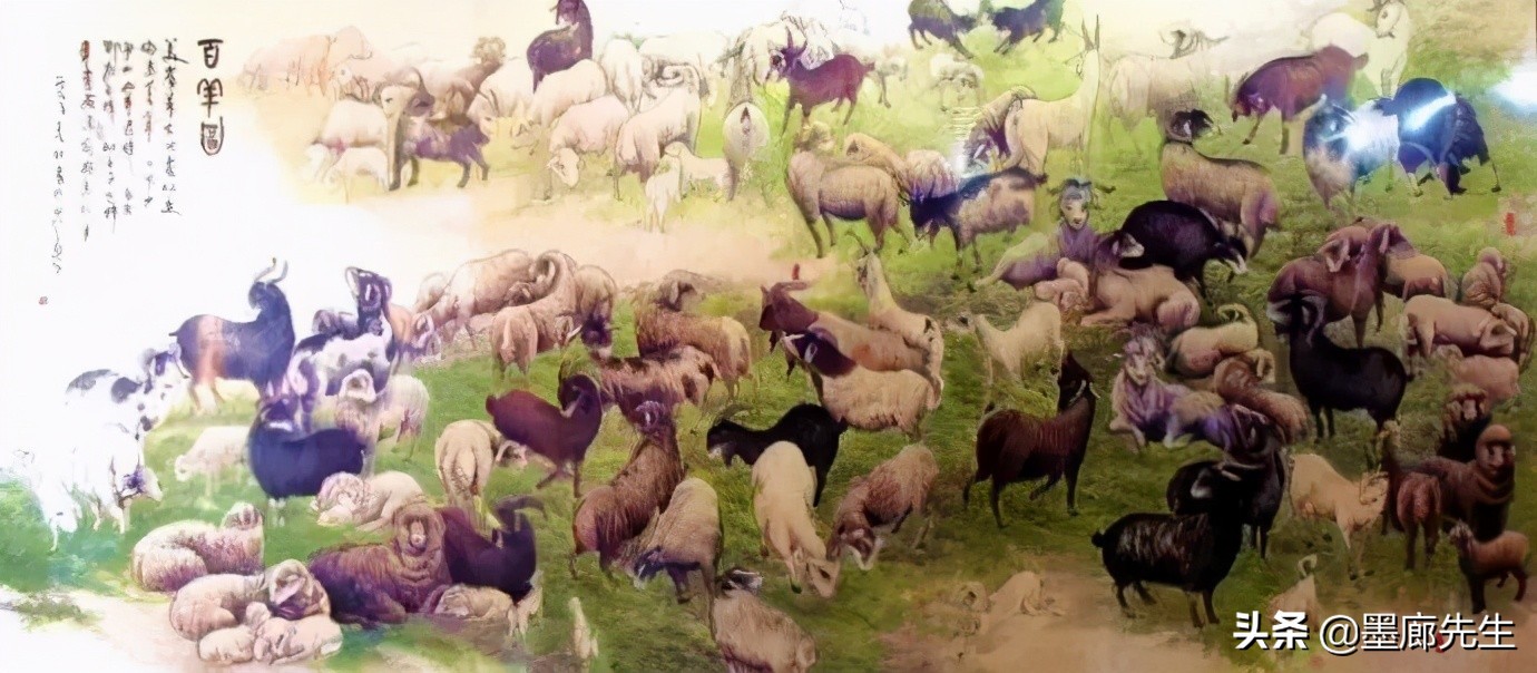 精选100幅画羊美图供大家学习收藏