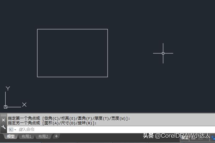 cad倒角怎么画(CAD画矩形一直倒角模式，要怎么还原设置)