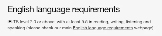 2021年世界顶级名校最新语言成绩要求