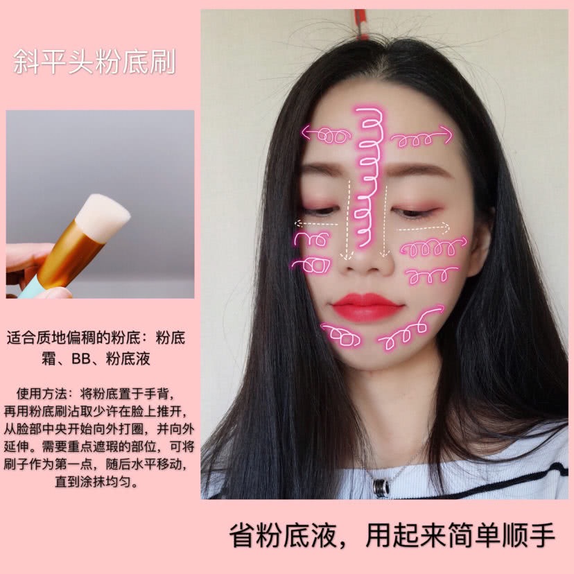 粉底刷怎么选择？粉底刷的使用方法（图文教程）涨姿势了