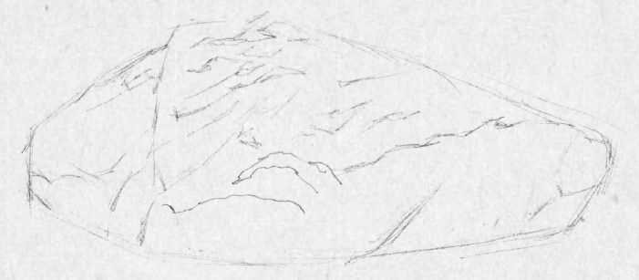 干货！石头绘制技法详解（复杂形体）图解教程，简单易学，快收藏